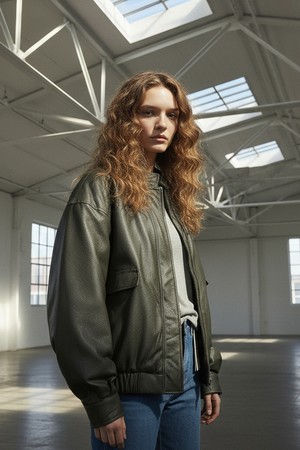 CARDIFF COATING DUCK DOWN PADDED JUMPER_N5WJP0321