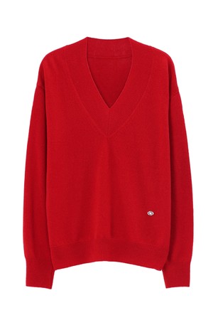 TURIN WOOL V-NECK KNIT_N5WKN0339