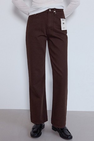 FUNDAMENTAL COTTON STRAIGHT PANTS_N6SCP0372