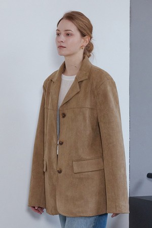HORIZON LINE SUEDE JACKET_N6SJK0368