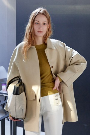 N-BUTTON HALF TRENCH COAT _N6SCT0395