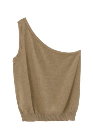 ASYMMETRIC ONE-SHOULDER SLEEVELESS TOP_N6SKN0383