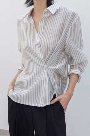 SANFRAN STANDARD STRIPE SHIRT_N6SSH0416