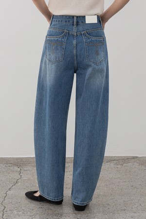 [와이드707] COCOON BALLOON LIGHT DENIM PANTS_N6SDP0412