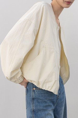 CLEAN ZIP-UP WIND BLOUSON_N6SJP0414