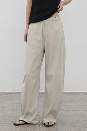 BALLOON CURVE EASY PANTS_N6SPT0411