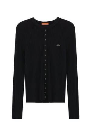 SOFT RIBBED BUTTON T-SHIRT_N6STS0407