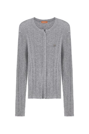 SOFT RIBBED BUTTON T-SHIRT_N6STS0407