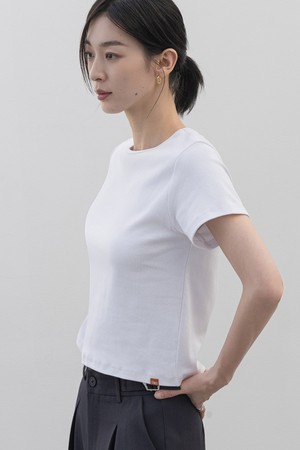 NON STANDARD COTTON  T-SHIRT_N6STS0400