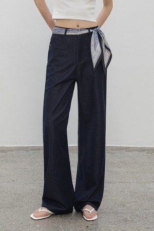 [맞춤기장] [스트레이트303] COLUMN STRAIGHT DENIM PANTS_N6SDP0419