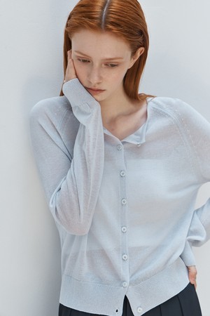 베이직 린넨 가디건_NHCA6503