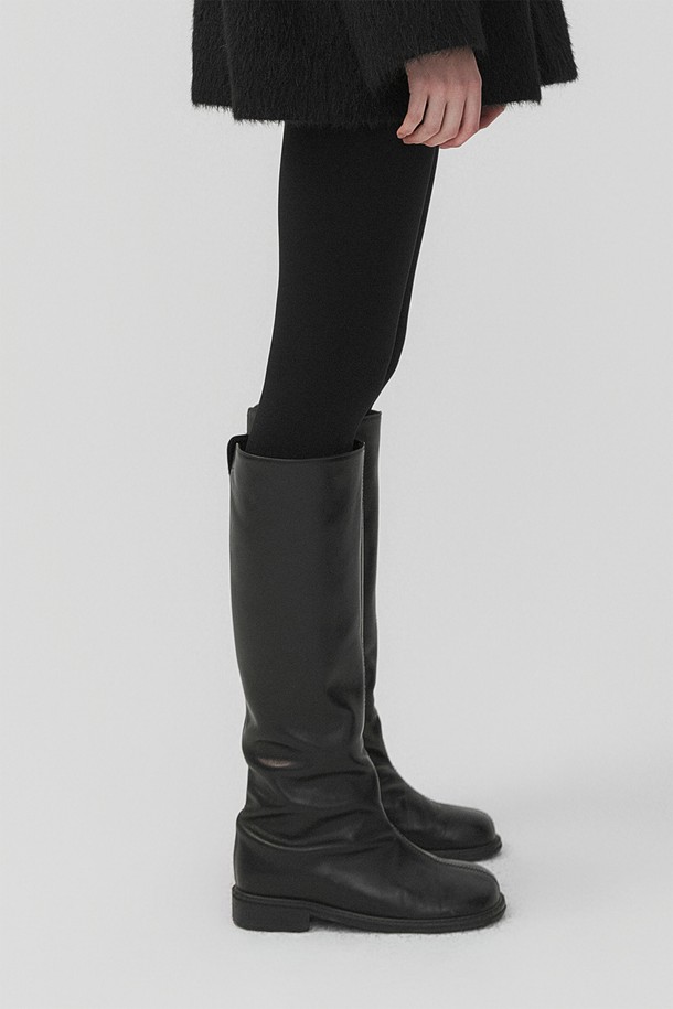 31THE - 부츠/워커 - Leather Knee-high Boots