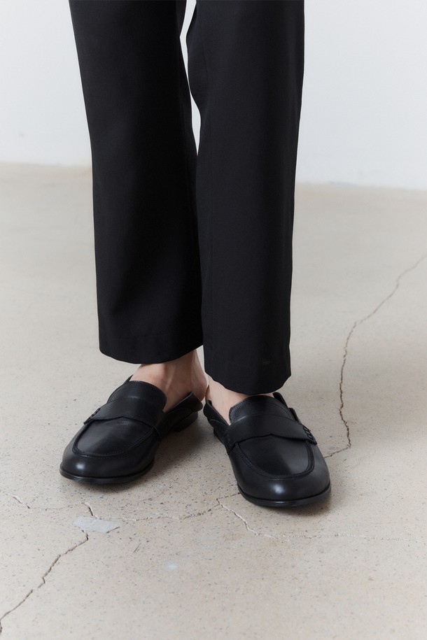 31THE - 캐주얼팬츠 - Light Twill Ankle Length Trousers Black