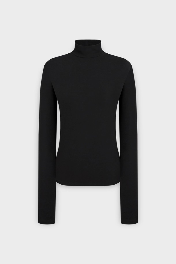 31THE - 터틀넥 - Half Turtle Neck Black