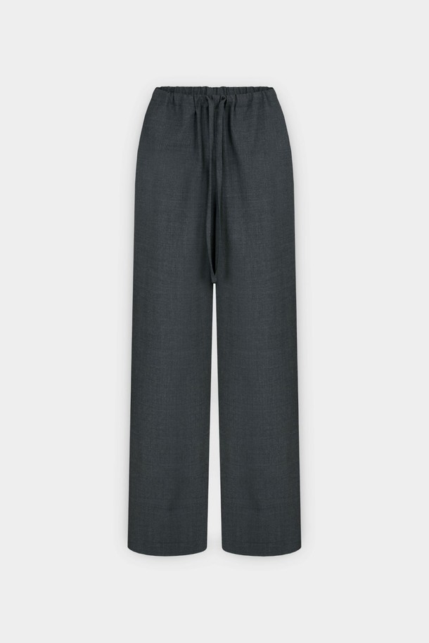 31THE - 롱/미디팬츠 - String Trousers Gray