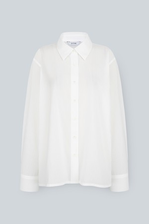 Seersucker Shirt White