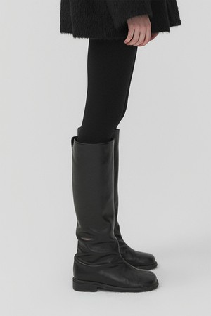 Leather Knee-high Boots