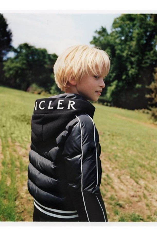 MONCLER - 키즈아우터 - 몽클레어 MONCLER 베이비 보이 남아 다운 패팅 자켓 블랙 MERIH