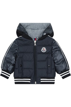 몽클레어 MONCLER 베이비 보이 남아 다운 패팅 자켓 블랙 MERIH