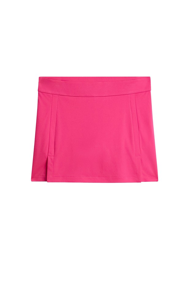 제이린드버그 여성 아멜리에 골프 스커트 퓨샤퍼플 GWSD09350-Q116는 스포티한 스타일의 여성 골프 스커트입니다. 부드러운 촉감의 폴리에스테르 소재로 제작되었으며, 봄, 여름 시즌에 착용하기 좋습니다. 퓨샤퍼플 컬러의 A라인 숏 스커트로, 슬림핏을 선사하며, 흡습, 속건, 신축성 기능이 있습니다. 뒷면 지퍼 포켓과 브릿지 로고 자수 디테일이 돋보이며, 이너 팬츠가 내장되어 편안한 착용감을 제공합니다. 4방향 스트레치 소재로 활동성을 높여 골프를 즐기기에 적합합니다.
