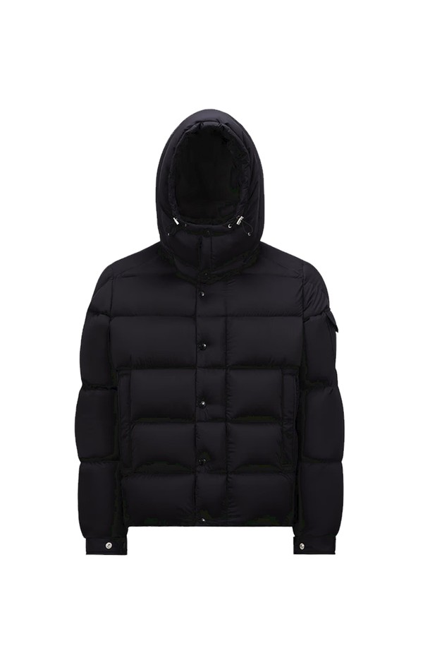 MONCLER - 다운/패딩 - 몽클레어 남성 VEZERE 숏 다운 패딩 블랙 1A0020553333