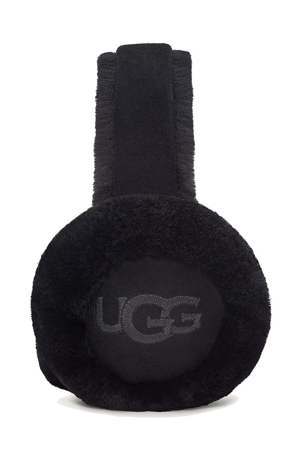 UGG - 기타소품 - UGG 어그 쉽스킨 엠브로이더리 이어머프 귀마개 블랙 20955