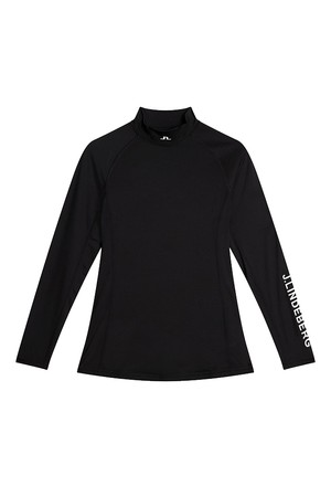 제이린드버그 FW24 여성 아사 컴프레션 골프 탑 블랙 GWJT06333-9999