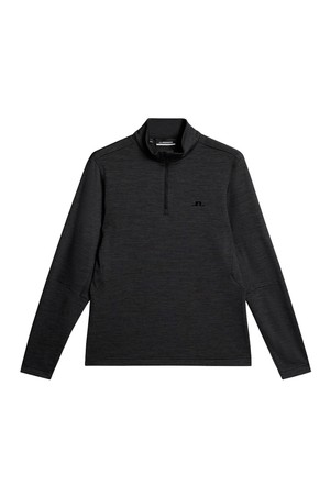 제이린드버그 FW24 남성 데스트리 집업 골프 기능성 테리 미드레이어 블랙멜란지 GMJS10975-9992