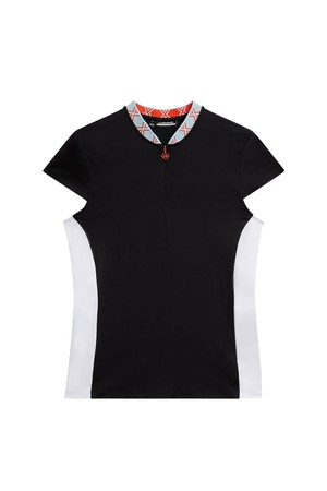 제이린드버그 SS 여성 아자라 골프 반팔티셔츠 블랙 GWJT09346