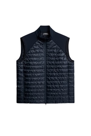 제이린드버그 남성골프웨어 FW25 프리마로프트 헤이든 경량조끼 네이비