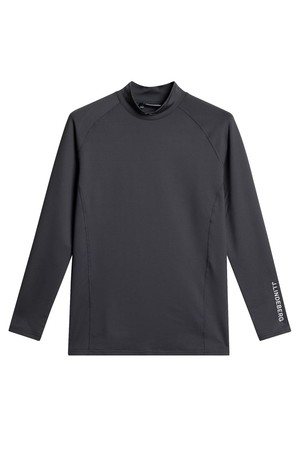 제이린드버그 남성골프웨어 FW25 엘로 브러쉬 긴소매티셔츠 아스팔트 GMJT13066