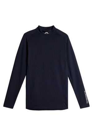 제이린드버그 남성골프웨어 FW25 엘로 브러쉬 긴소매티셔츠 네이비 GMJT13066