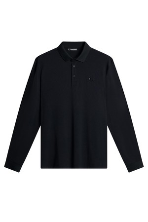 제이린드버그 남성골프웨어 FW25 플로리안 골프 긴소매티셔츠 블랙 GMJT13062