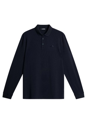 제이린드버그 남성골프웨어 FW25 플로리안 골프 긴소매티셔츠 네이비멜란지 GMJT13062