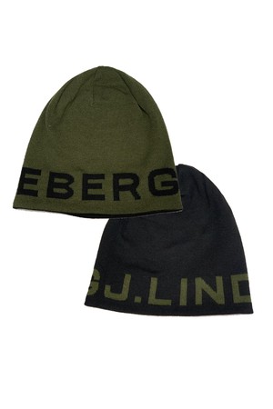 제이린드버그 FW25 ZAC 리버시블 울 골프비니 그린 AMAC13589