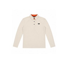 [THE CART]PXG SS26 남성 롱슬리브 골프 폴로 스톤 베이지 MD23ATP2-02PS-a