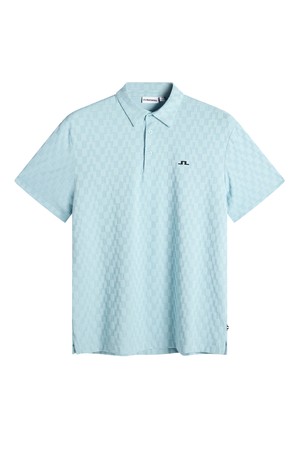 제이린드버그 SS26 남성 코페 골프 반팔티셔츠 아쿠아 GMJT15431