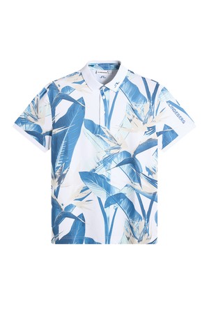 제이린드버그 SS26 남성 투어테크 프린트 골프 반팔티셔츠 파라스카이 GMJT14652