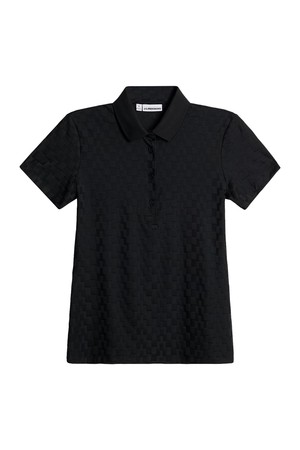 제이린드버그 SS26 여성 다니 골프 반팔티셔츠 블랙 GWJT14910