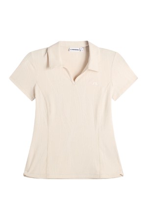 제이린드버그 SS26 여성 말리 골프 반팔티셔츠 문빔 GWJT14805