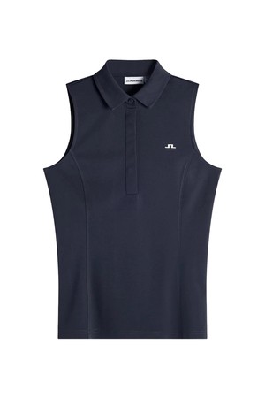 제이린드버그 SS26 여성 데나 골프 민소매 티셔츠 네이비 GWJT14821