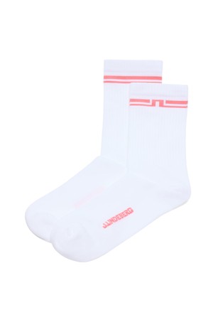 제이린드버그 SS26 여성 스트라튼 골프 양말 핑크 GUAC16408