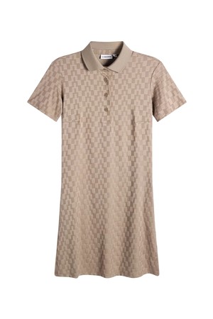 제이린드버그 SS26 여성 달리 골프 원피스 모카 GWSD14591