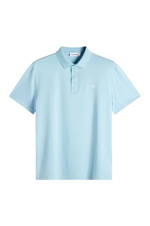 제이린드버그 SS26 남성 브릿지 골프 반팔티셔츠 아쿠아 GMJT14642