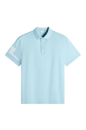 제이린드버그 SS26 남성 히스 골프 반팔티셔츠 아쿠아 GMJT14650