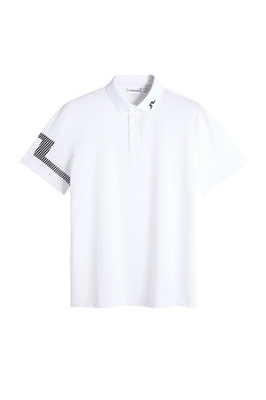 제이린드버그 SS26 남성 히스 골프 반팔티셔츠 화이트 GMJT14650