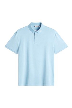 제이린드버그 SS26 남성 KV 골프 반팔티셔츠 아쿠아 GMJT14646