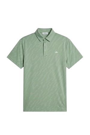 제이린드버그 SS26 남성 빌헬름 골프 반팔티셔츠 그린 GMJT14662
