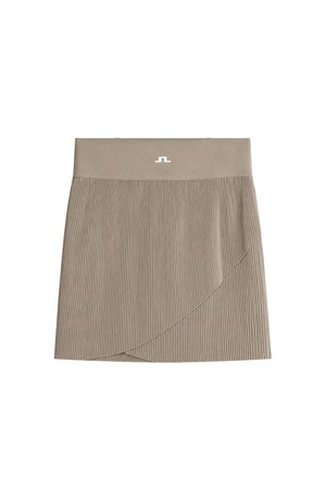 제이린드버그 SS26 여성 브리트 골프 스커트 모카 GWSD14586
