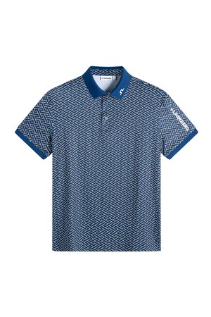 제이린드버그 SH26 남성 TOUR TECH PRINT 반팔 POLO 에스테이트 네이비 GMJT14652-O613